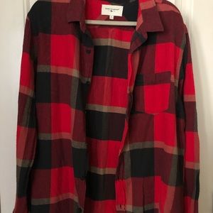 Men’s red flannel
